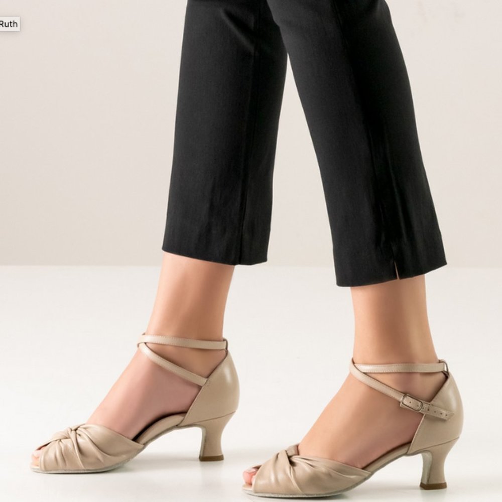 Werner Kern tan RUTH Ballroom/Latin Dance Shoes